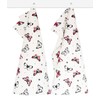 Lashuma Tea Towels Cotton 48 x 46 cm, Butterfly 2