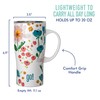 20oz Stainless Steel Handle Tumbler with Triple Insulation & Copper