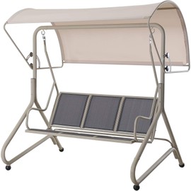 Garden Winds Replacement Canopy Top Cover for Sunrise Swing - RipLock 350