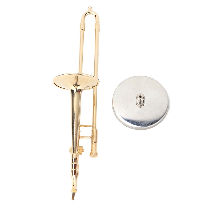 Miniature Trombone Model Musical Instrument Model Musical Gifts Home Decor