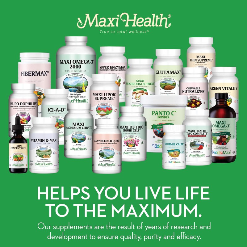 Maxi Health Kids Raspberry Liquid Vitamin B Complex - Vitamin