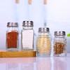 1st Choice Salt and Pepper Shakers with Stainless Tops Set