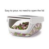 Onion Chopper Vegetable Chopper Vegetable Cutter, Container with Easy Pour