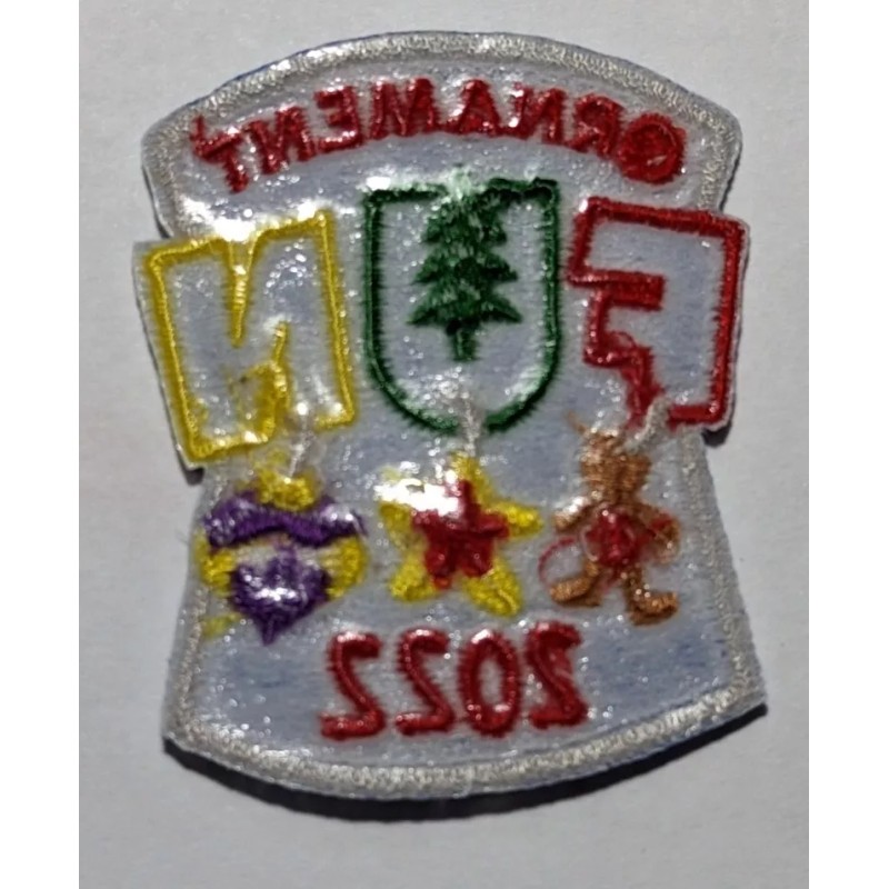 Ornament Fun 2022 Girl Scout Fun Patch