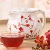 Tea Forte Fiore Sakura Cherry Blossom Ceramic Teapot with Removable