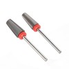 Nail Manicure Drill Bit, 2pcs Nail Polishing Drill Bit Tungsten