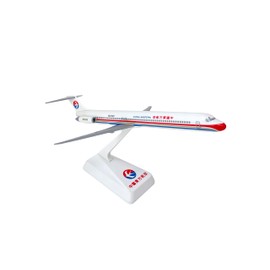 Flight Miniatures China Eastern MD-82 1:200 Scale - Plastic Snap-Fit Model Airplane - Collectible Replica of China Eastern Airlines Aircraft - Part# AMD-08000H-018