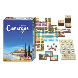 ABACUSSPIELE 04241 Camargue Family Game Tile Game Blue