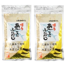 Ajino Wako Hakata Chin Filled with Chin (0.3 oz (8 g) x 13 Packets x 2