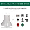 JUMUZHE Ceramic Chicken Roaster Rack, Beer Can Chicken Holder Stand