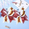 6PCS Glitter Cheer Bow Large Cheer Bows Rhinestones Hair Bows