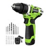 WorkBless 12V Brushless Power Drill, Cordless Drill with LCD Smart