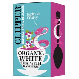 Clipper Organic White Tea Raspberry 20P