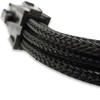 Black Braided 6-pin PCI-E Extension