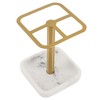 Toothbrush Holder Rustproof 304 Stainless Steel Toothpaste Storage Stand 3