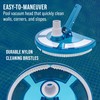 U.S. Pool Supply Weighted Pool Vacuum Head, Transparent Curved Half