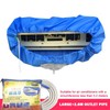 Wall Air Conditioner Cleaning Cover Bag with Drain Hose for