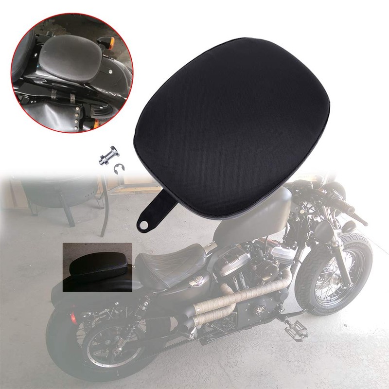 DREAMIZER Motorcycle Rear Passenger Seat Pillion Cushion Compatible with Sportster