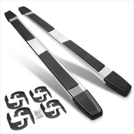 6 Inch Running Boards/Side Steps/Nerf Bars Compatible with 04-14 Ford F150 Crew Cab