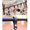 S'more Aluminum Hanging Rack Outdoor Lantern Stand with 5 Hooks