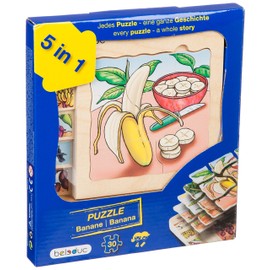 Beleduc 5 Layer Banana Puzzle