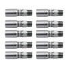 1" Hose x 1" NPTF Male Pipe Swivel Hydraulic Hose Crimp Fitting Ends | MPX-16-16