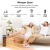 Ceramic Space Heater, Portable Indoor Heater with Remote Control, Three