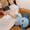 OUKEYI 29.5”/75cm Long newt Plush Pillows Stuffed Animals dinosaur Pillows