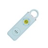 AIXXCUVQ Defense Alarm Keychains Type-C Charging Protection Loud Sound ABS