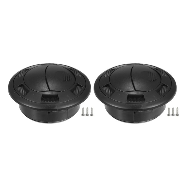Motoforti Universal Dashboard Air Conditioning Outlet Vent Round Air Vent