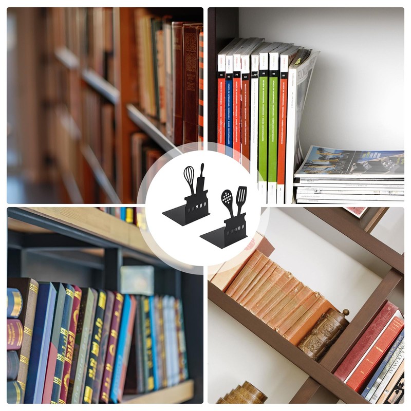 Molbory 2 Pieces Bookends, 15 x 10 x 10 cm