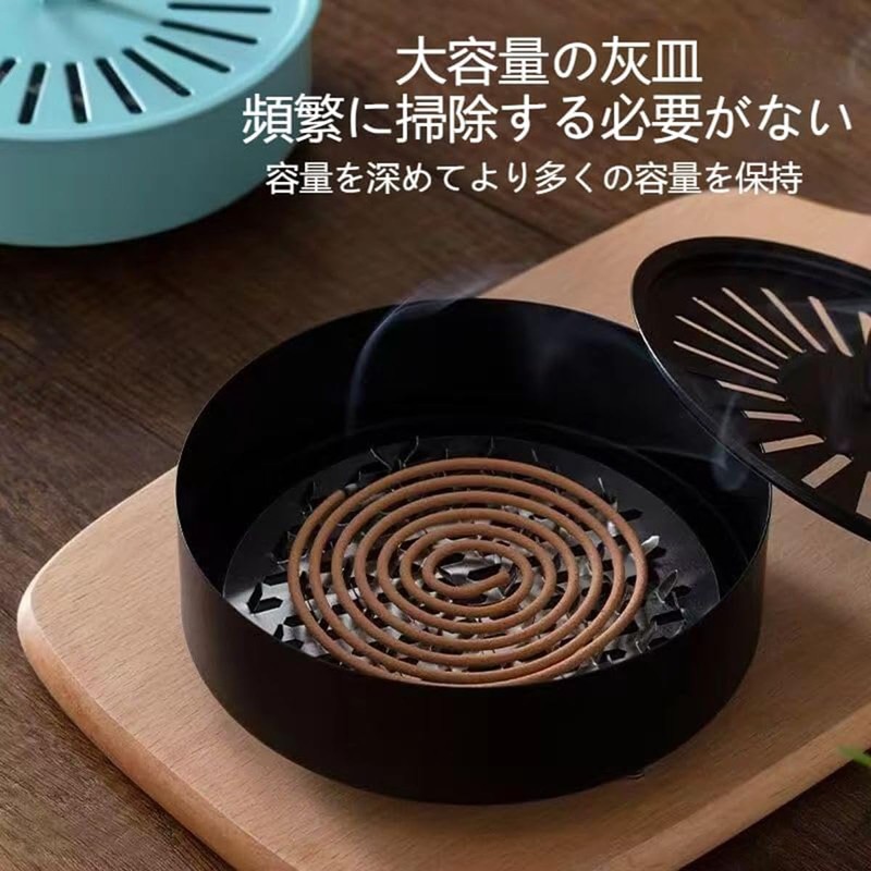 Moli&Hani 蚊香取線香 ホルダー 蚊取り線香入れ 蚊取り線香立て ケース アウトドアキャンプ 家庭 キャンプ 釣り