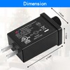 Replacement Yard Inflatable Adapter - 1A Transformer US Plug for