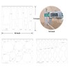 Monliful 10"*7.9" inches 13 in 1 Router Template for Woodworking,Router