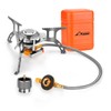 WADEO Camping Gas Stove, 3700W Portable Backpacking Stove with Piezo
