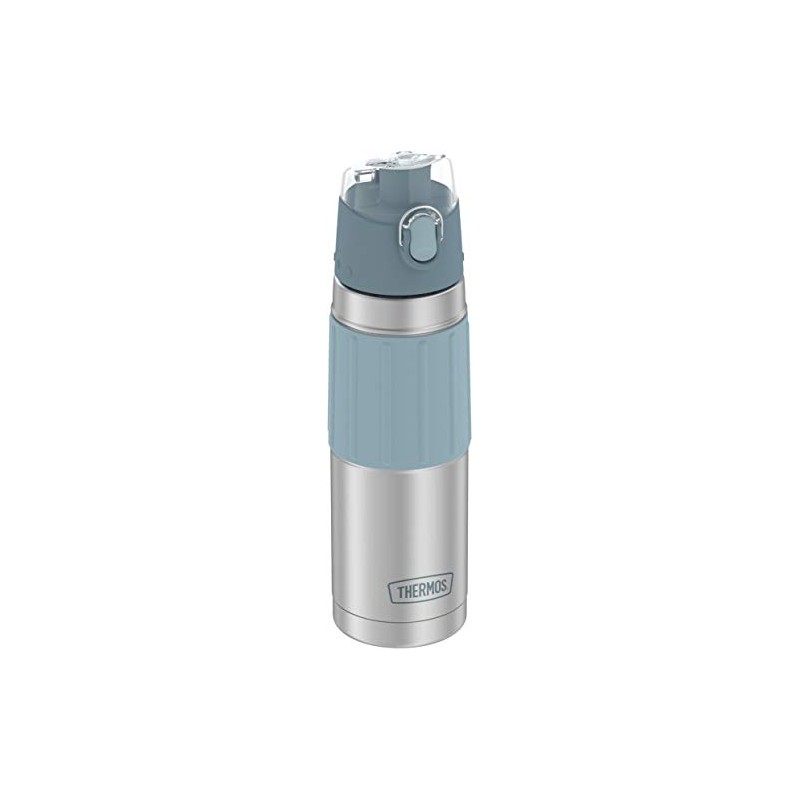 THERMOS Stainless Steel Hydration Bottle, 18 Ounce, Gray