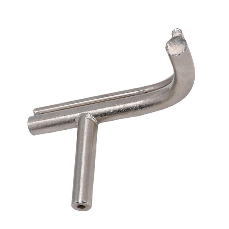 Lathe Tool Rest, 5/8 Inch Post Alloy Steel J Curved