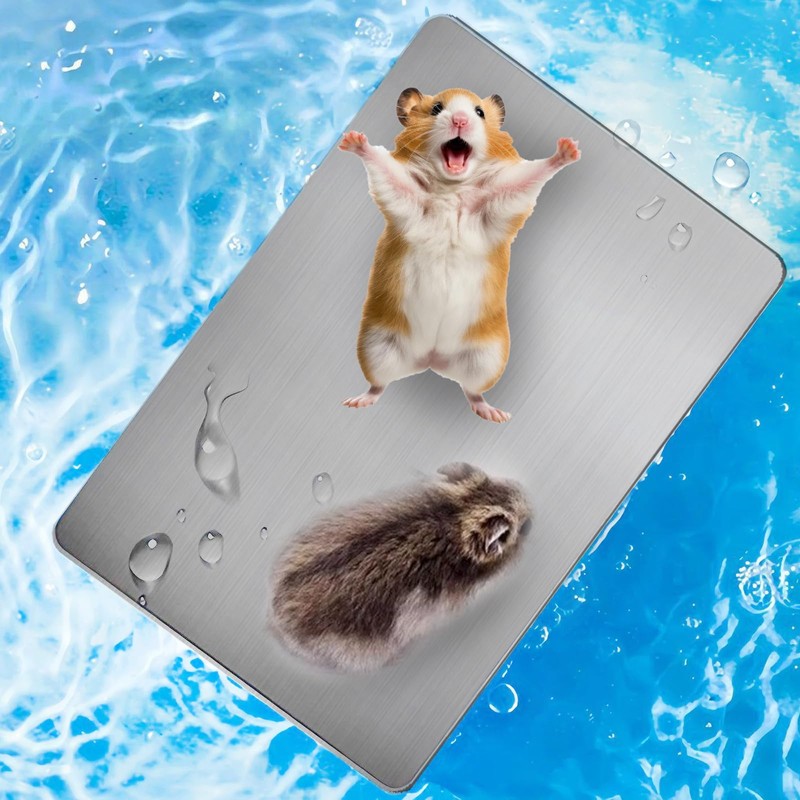 DAVBNM 2 PCS Rabbit Cooling Pad, 12 * 8cm Hamster