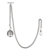 SIBOSUN Pocket Watch With Albert T-Bar Chain & Lobster Clasps