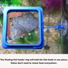 Bilindasly 1PCS Fish Feeding Ring Aquarium Square Floating Food Feeder