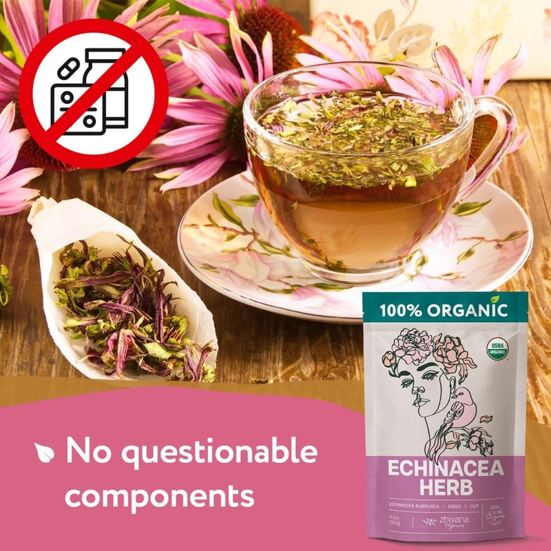 Super Value Pack 5 LB - Organic Echinacea Leaf Tea