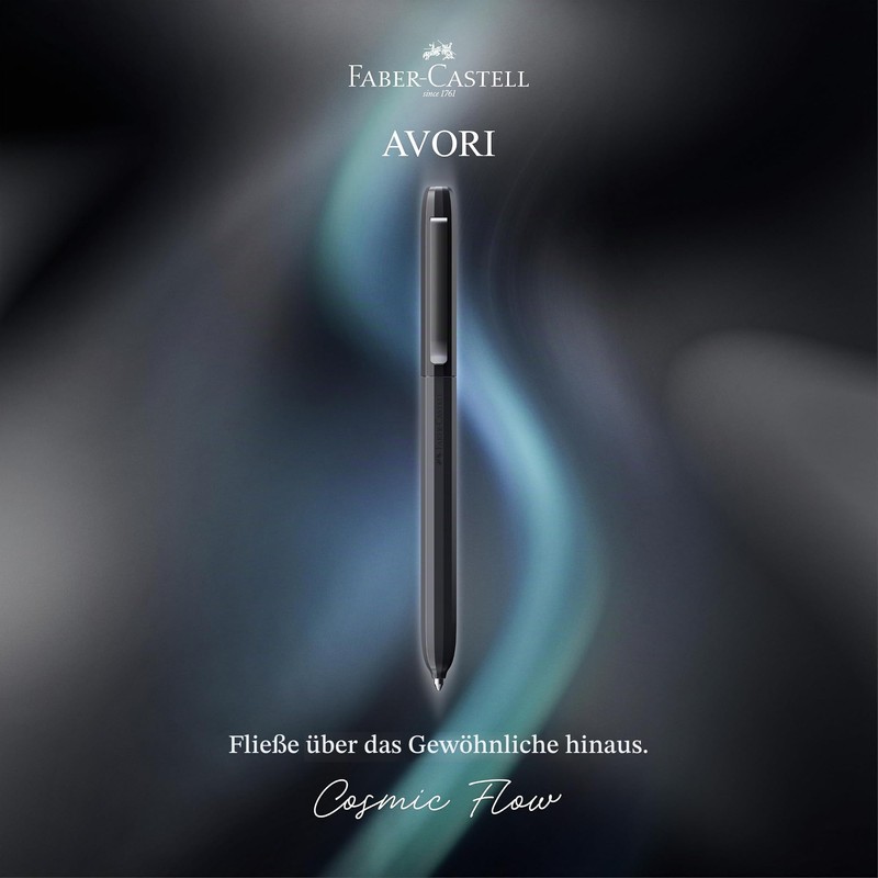 Faber-Castell Avori Cosmic Flow XB Ballpoint Pen