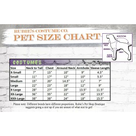 Rubie's Pets Mexican Serape Poncho Costume - Large