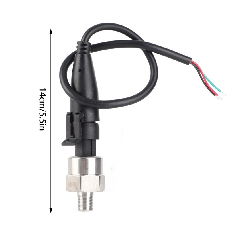 Pressure Transducer Sender Sensor Stainless Steel for Oil Fuel Air