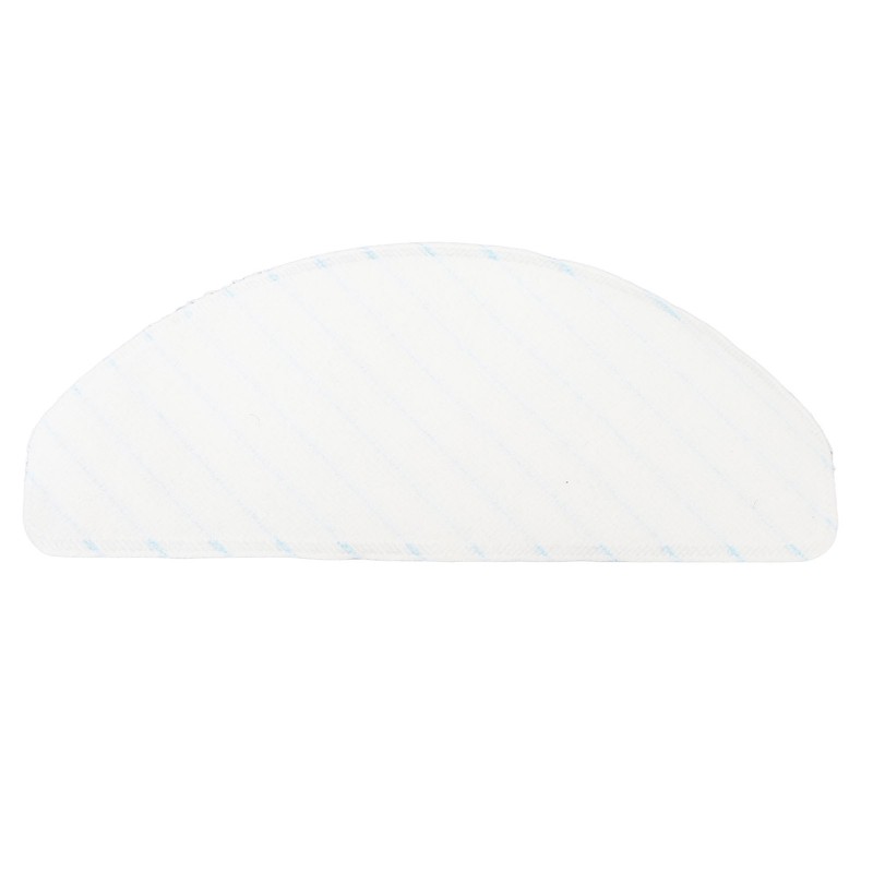 10pcs Sweeping Robot Disposable Mop Microfiber High Absorption Replacement Mopping