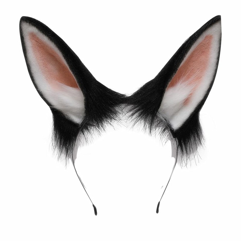 VIGVAN Handmade Rabbit Ears Cute Animal Ears Accessories Rabbit Ear