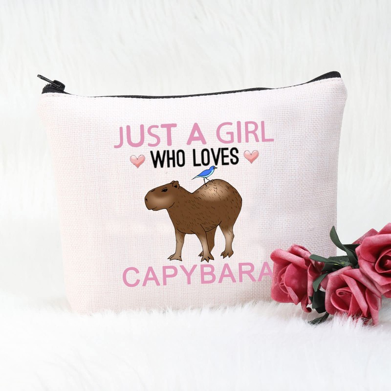 Capybara Gift Capybara Lovers Gift Just a Girl Who Loves