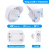 Motion Sensor Alarm System, Doorbell, 38 Ringtones, Home Security, Driveway