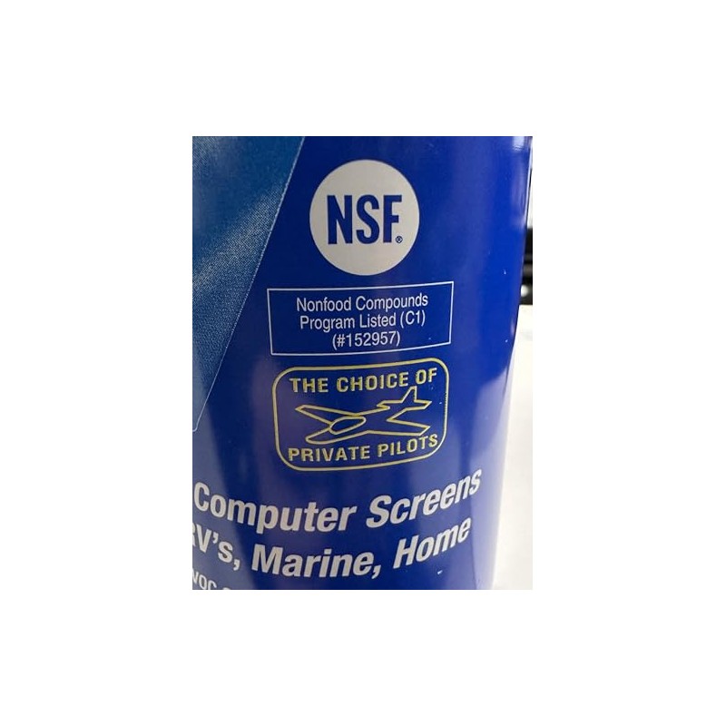 Castle Plexo Anti-Static Plastic Glass Cleaner, 17.75 oz