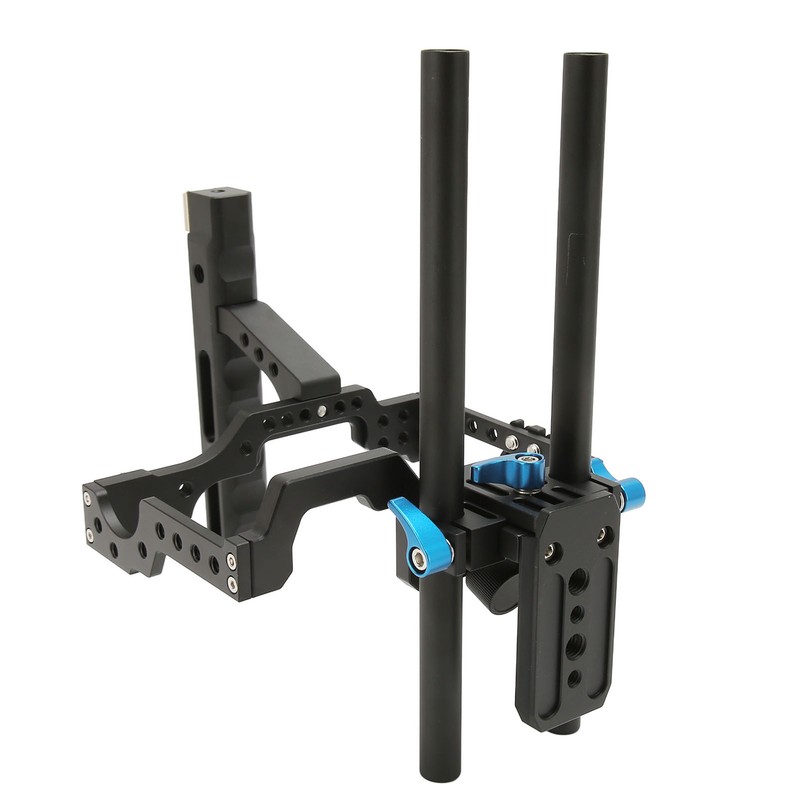 Camera Video Cage Lightweight Aluminum Alloy Camera Cage Rig with